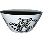 SNACK BOWL BB RINGTAIL LEMUR